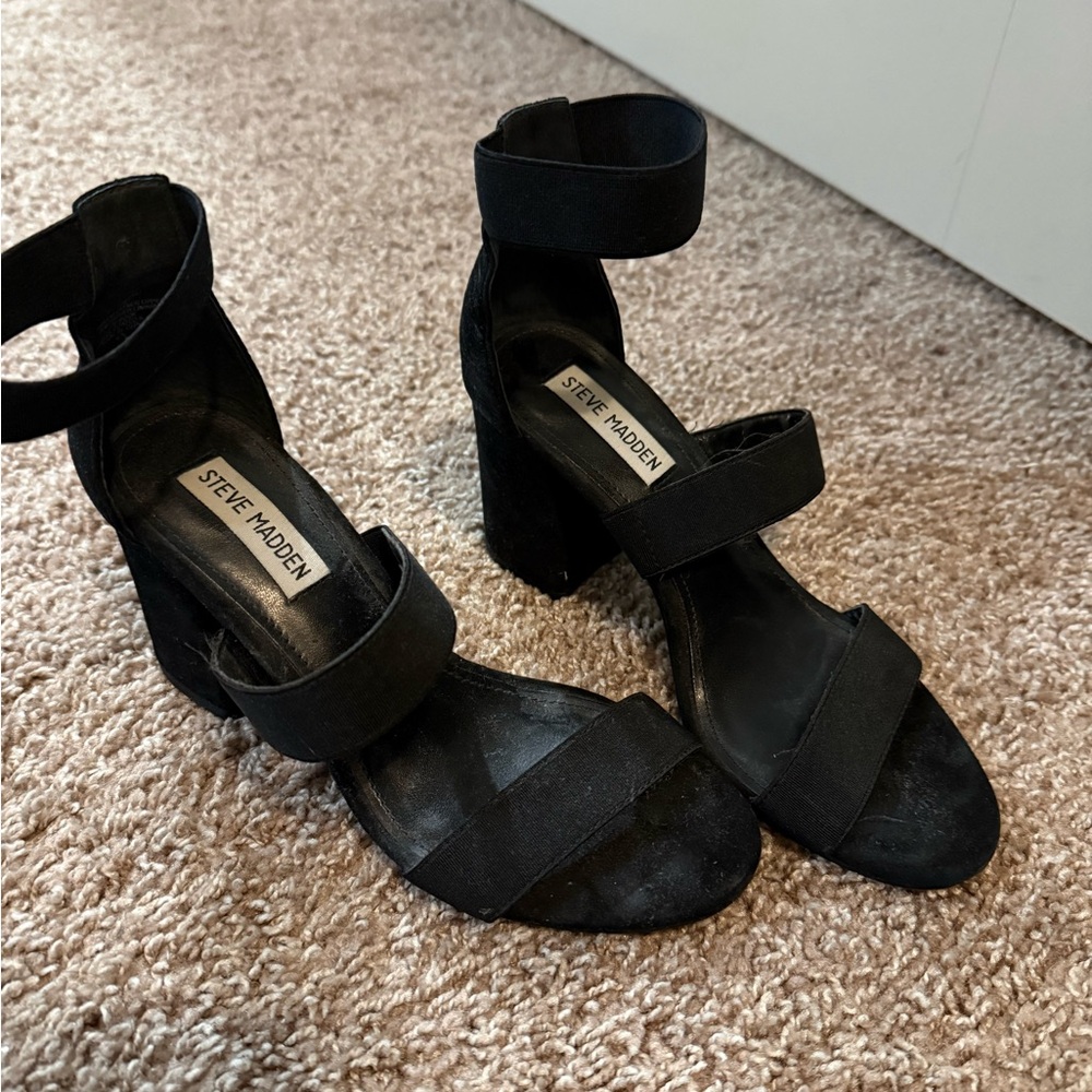 Steve Madden Black Women's Heels